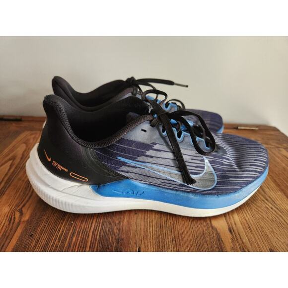 Nike Air Winflo 9 Mens Running Shoes Obsidian Blue Marina Sz 11 main image 6